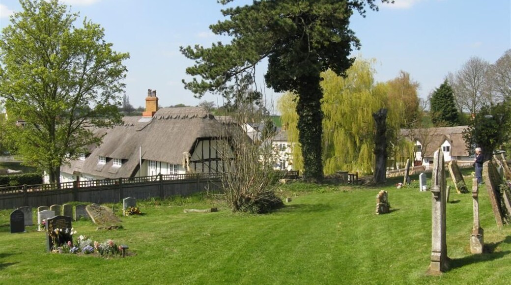 A view from St Peter's churchyard