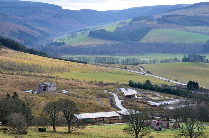 Buildings at Glentress
