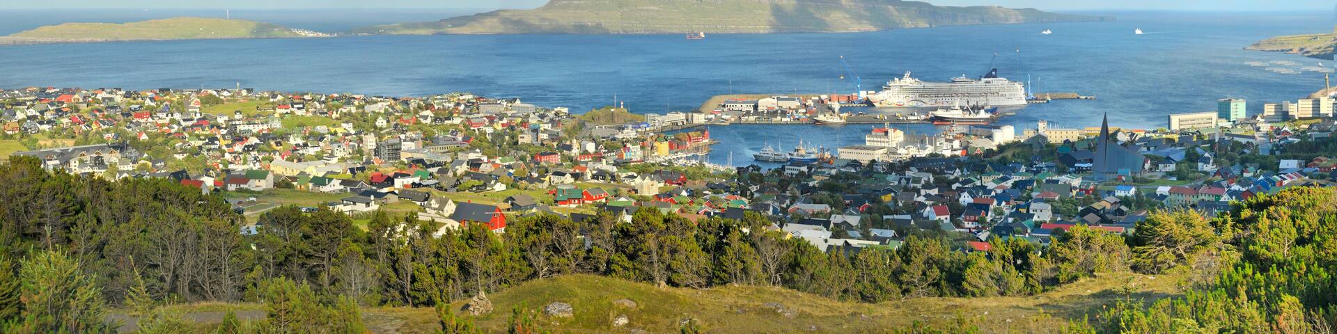 Tórshavn - the capital and largest city of the Faroe Islands