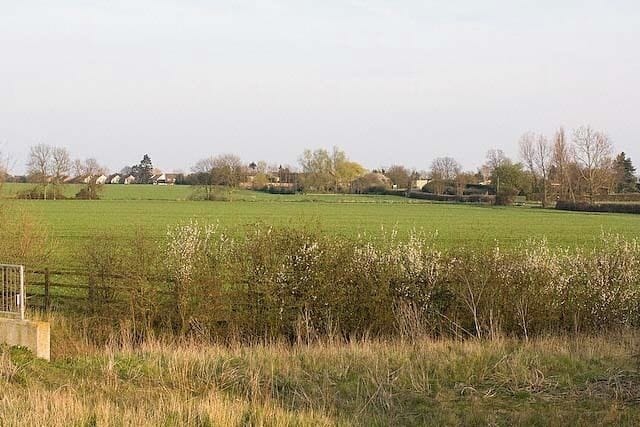Needingworth village, western view from bypass