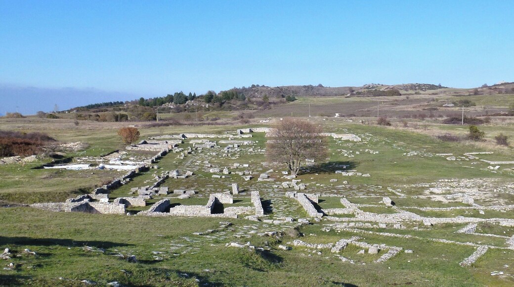 Juvanum-Le rovine dall'acropoli