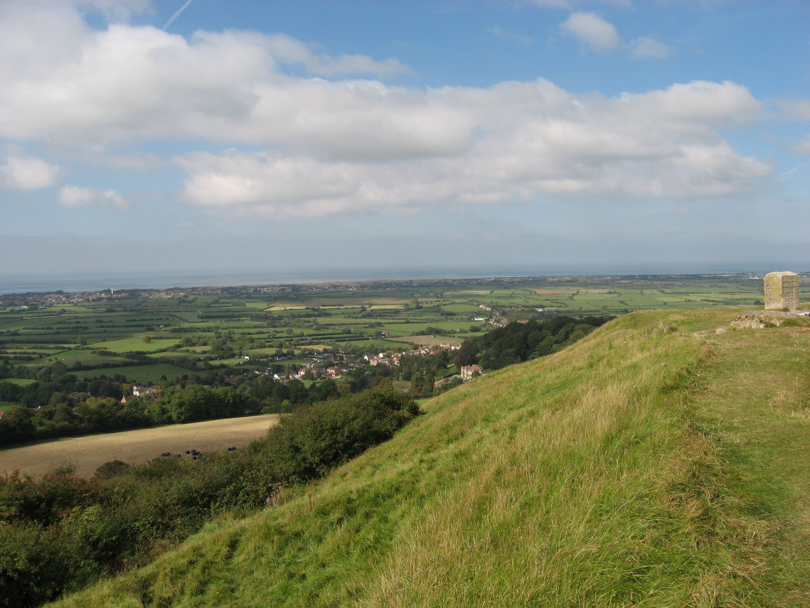 View from Brent Knoll.