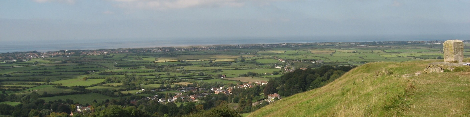 View from Brent Knoll.