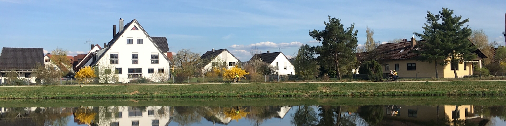 Its beautiful route along the canal Main Donau