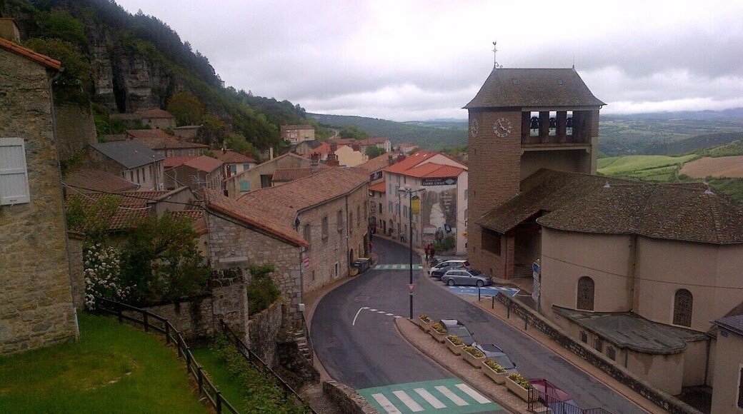 The town of Roquefort, France where the famous cheese comes from.