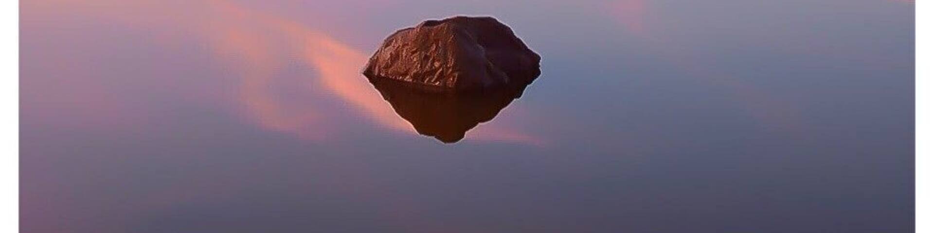 Kinmel bay beach at sunset when the ride is out