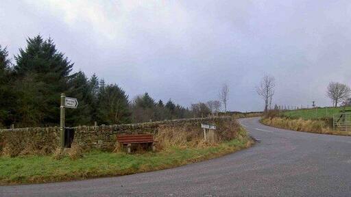 Badger Lane Turn here to Wooley Moor.