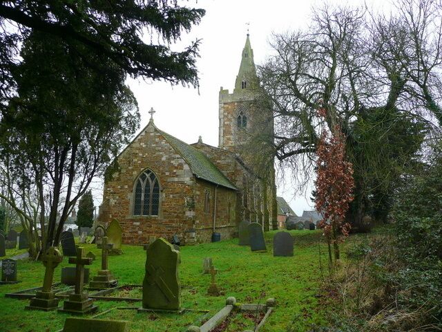St. John the Baptist's church, South Croxton Viewed from the north-east.