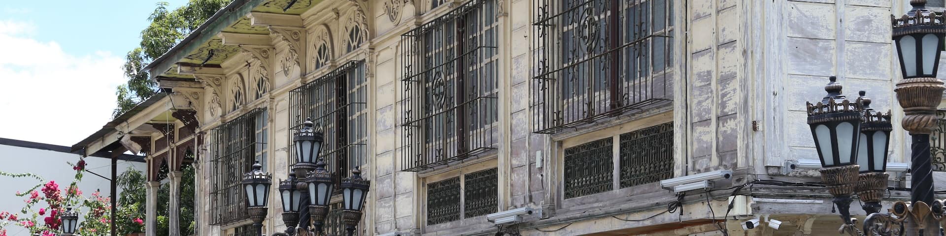 Kolonialhaus in Gapan City, Provinz Nueva Ecija, Philippinen