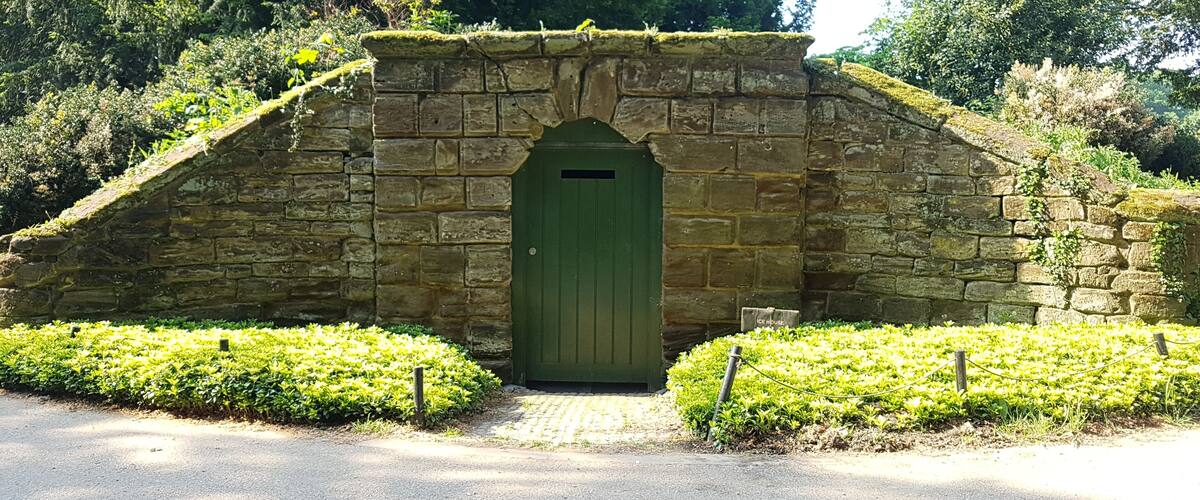 The Ice House at Moggerhanger Park, Moggerhanger, Bedfordshire. The house is open to the public at selected times from May - September