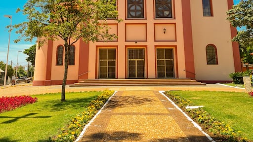 Main Catholic church in the municipality of Cambé, in southern Brazil