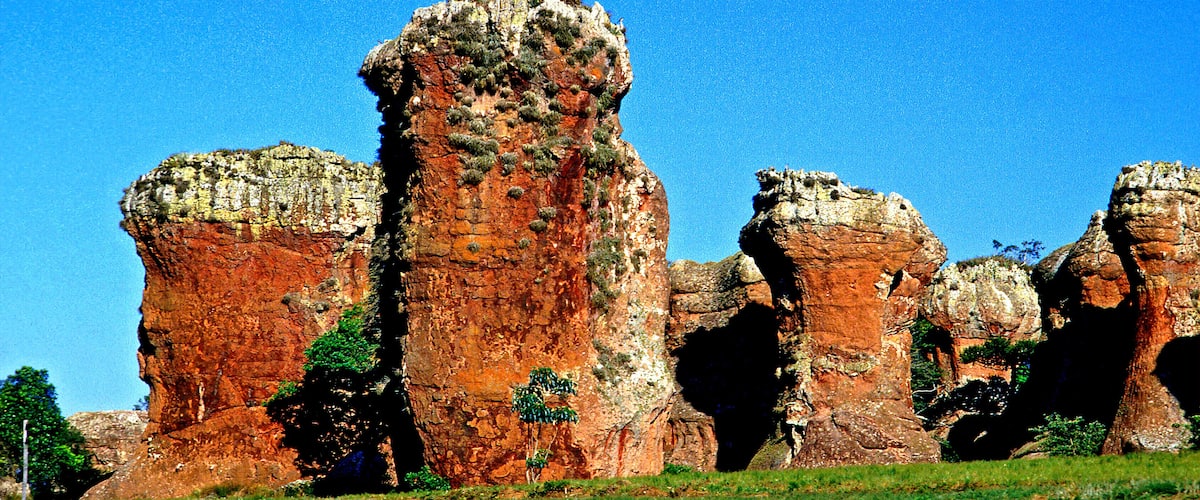 Parque Estadual de Vila Velha. Paraná.