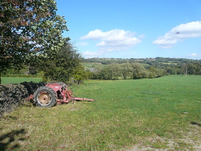 Farm Machinery near Unthank Lane