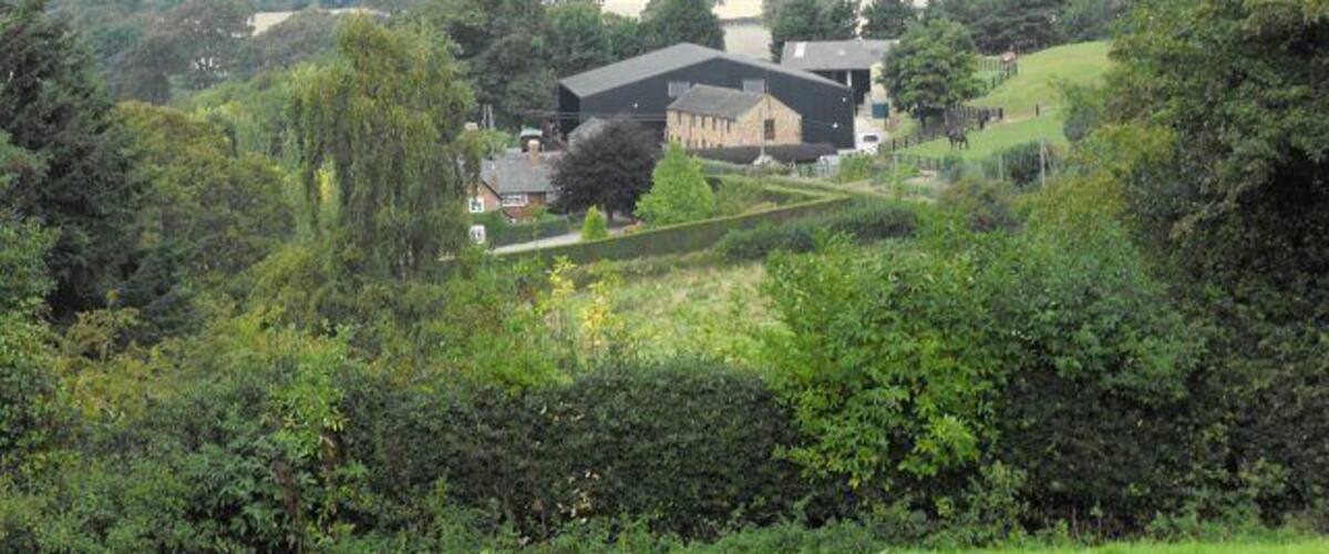 Hopton Farm From the footpath onto Nesscliffe Hill.