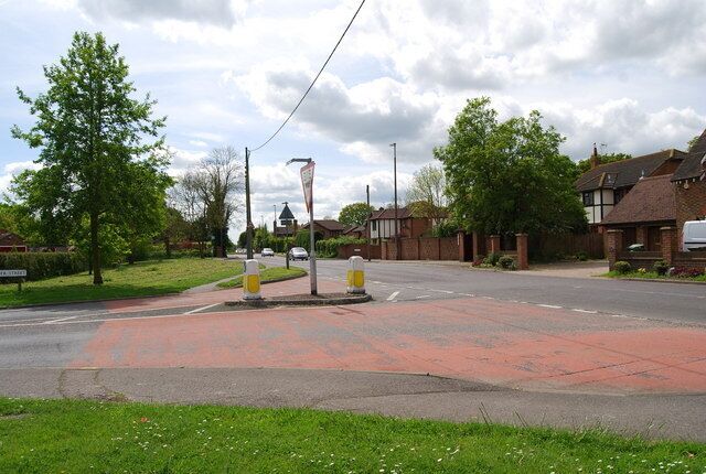 Southwater St & Worthing Rd junction, Southwater