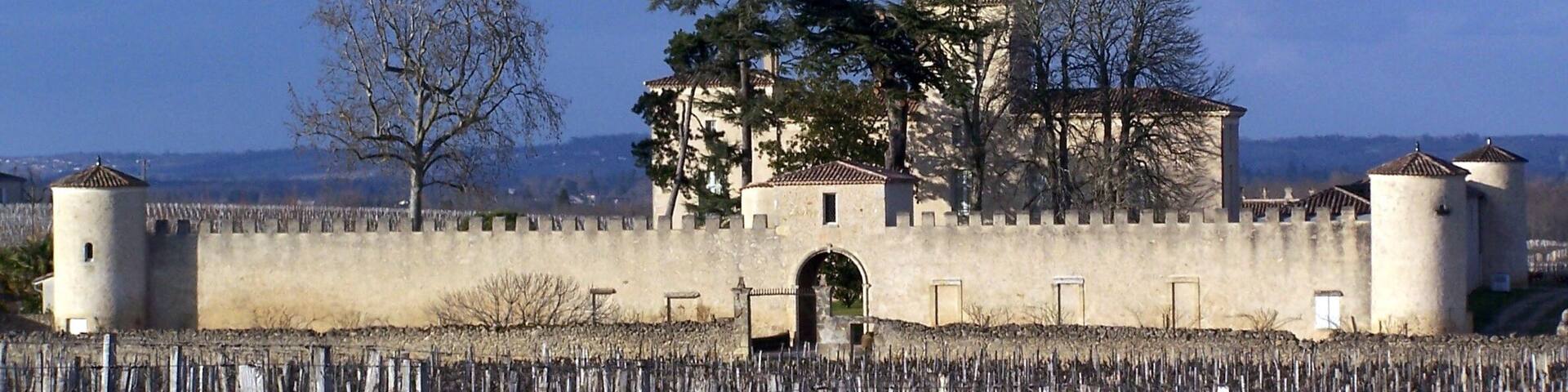 Castle Lafaurie-Peyraguey Sauternes (Gironde, France)