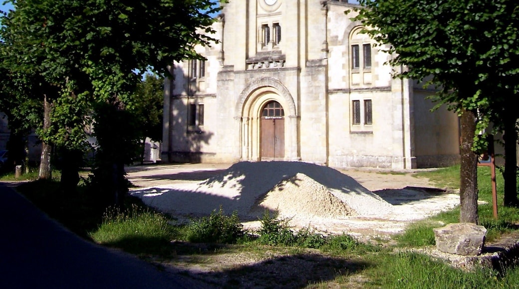 Saint Peter in Chains church of Langoiran (Gironde, France)