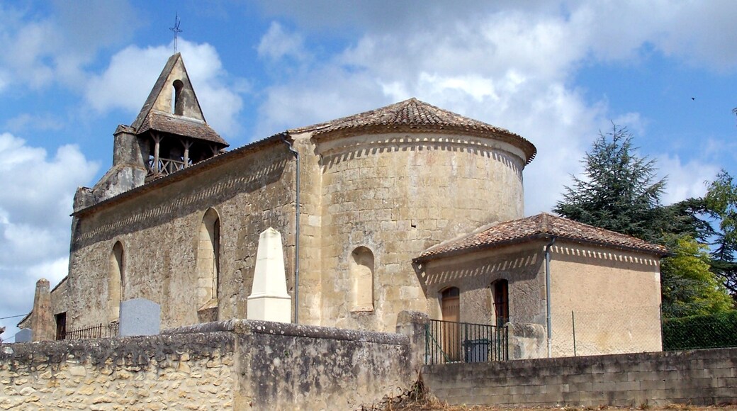 Church of Saint-Martin-de-Lerm (Gironde, France)