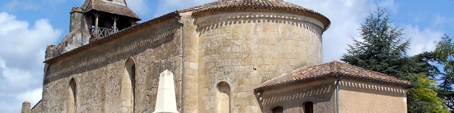 Church of Saint-Martin-de-Lerm (Gironde, France)