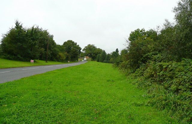 B4102 Meriden Road Looking towards Meriden by Old Fillongley Hall.