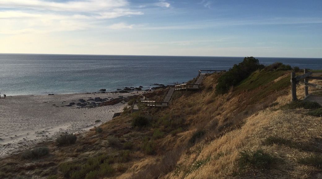 Beautiful quite beach, walk right to the secret beach, 4:30 pm meet the dolphins