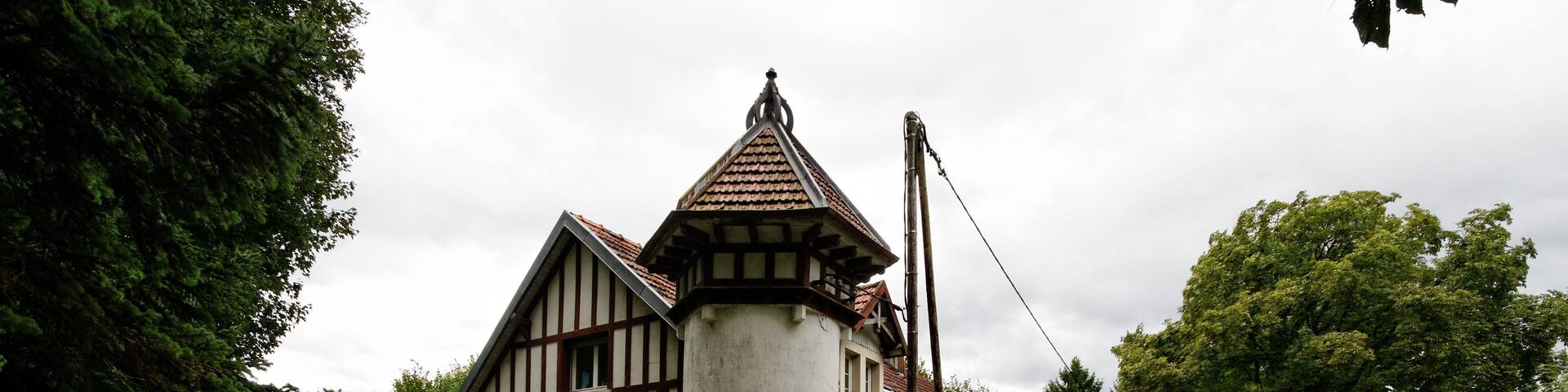 This file was uploaded with Commonist. La liaison cyclable FrancoVéloSuisse à Sevenans.