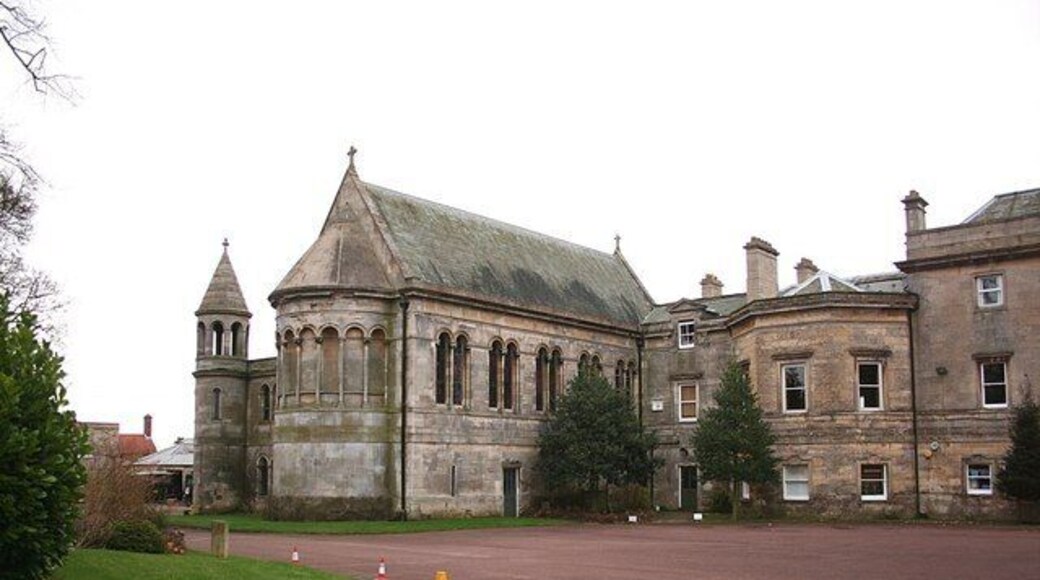 Wellingore Hall Chapel Romanesque Roman Catholic Chapel dedicated to St.Augustine of Canterbury, largely rebuilt after a fire in 1884