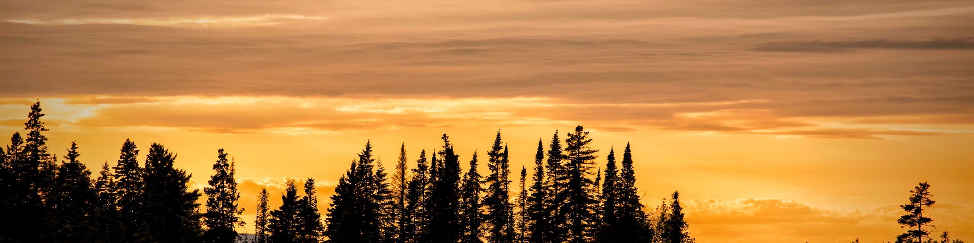 Lane Cove Sunset, Isle Royale National Park, Michigan, USA.