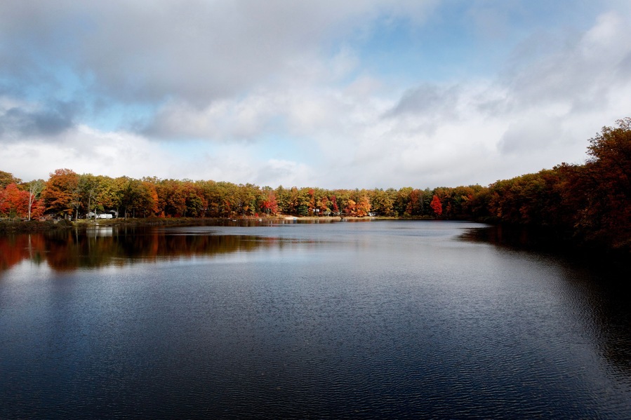 Little Pebawma Lake, Colfax Township, Oceana County, Michigan