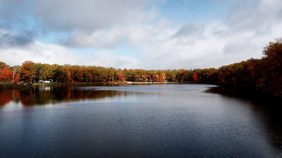 Little Pebawma Lake, Colfax Township, Oceana County, Michigan
