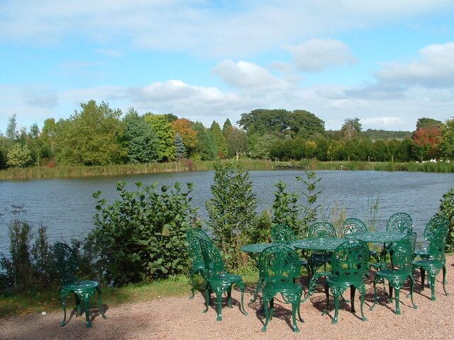 Bodenham Arboretum Bodenham Arboretum situated near to the village of Wolverley. The 'Big Pool' is the view from outside of the Visitor Centre which houses the café and plant shop.