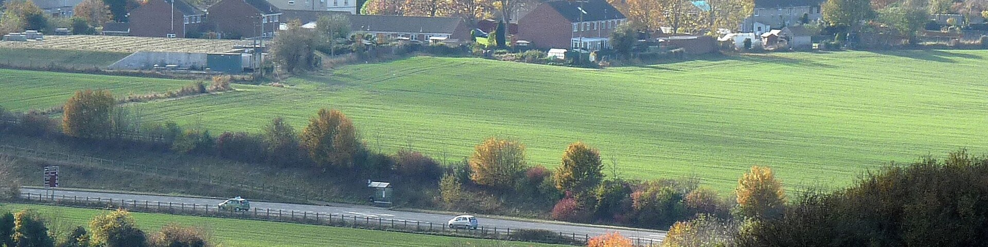 Spring over Upton Scudamore