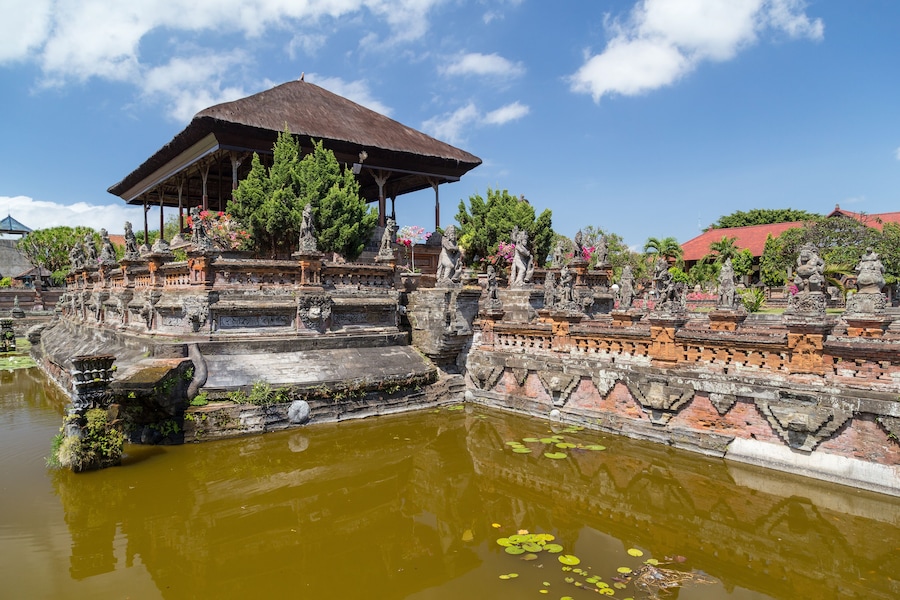 Kertha Gosa Pavilion in Klungkung Palace, Semarapura , Shutterstock ID 354303821, Purchase Order: SP-2096, Order Number: SP-2096 Go Guides, Client/Licensee: Hotels.com, Other: Supattra Laoreiam