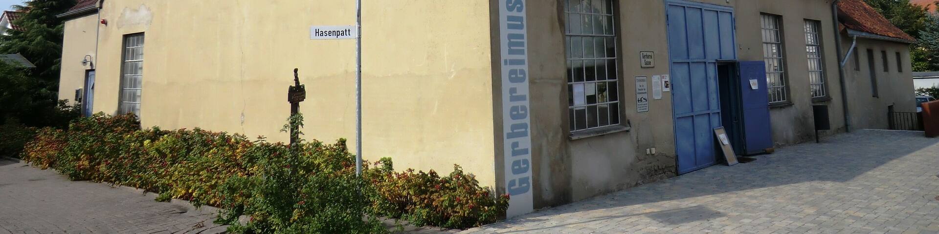 This is a photograph of an architectural monument. It is on the list of cultural monuments of Enger, no. 45