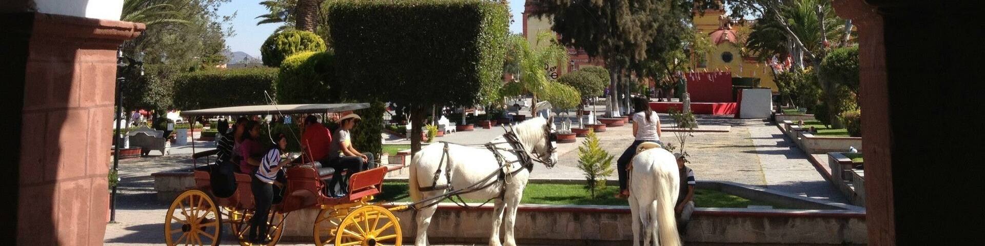 Small colonial town in the state of Querétaro, México