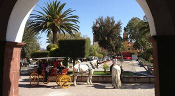 Small colonial town in the state of Querétaro, México
