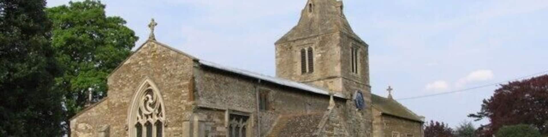 St Andrew's parish church, Glaston, Rutland, seen from the southwest