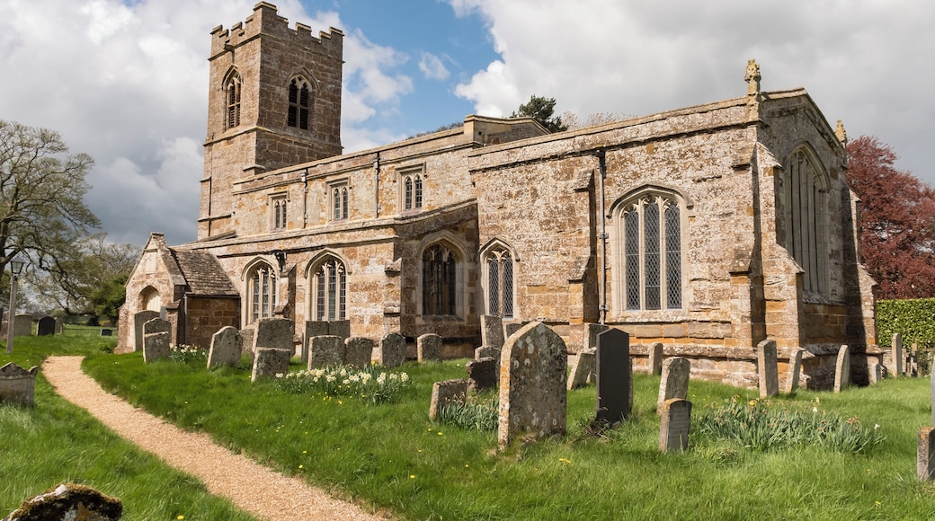 The church dates from the twelfth century, though much of the surviving fabric is from the thirteenth century.
