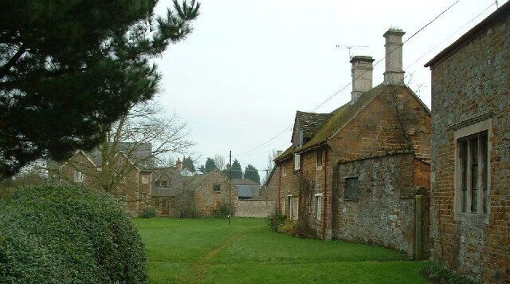 Quaint Village Scene in Ayston.