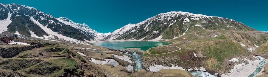 Saiful Malook, is a mountainous lake located in the Mansehra district of Khyber Pakhtunkhwa, about 9 km (5.6 mi) at the northern end of the Kaghan Valley!