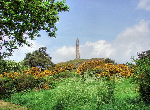 Lilleshall Monument. A more recent view.
