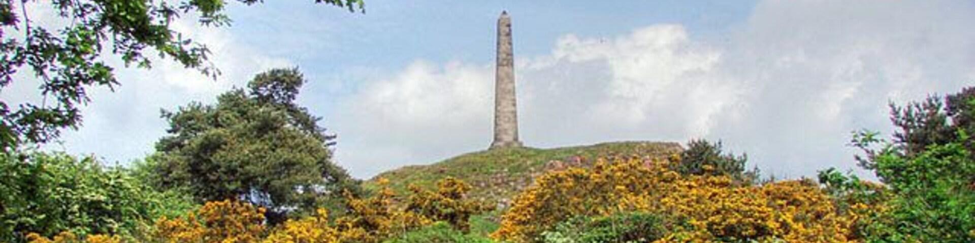 Lilleshall Monument. A more recent view.
