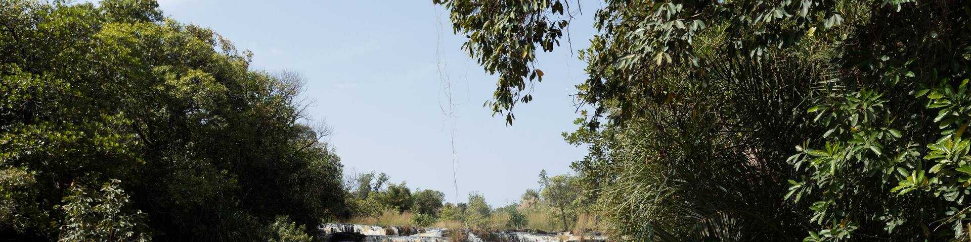 Banfora falls in Burkina Faso