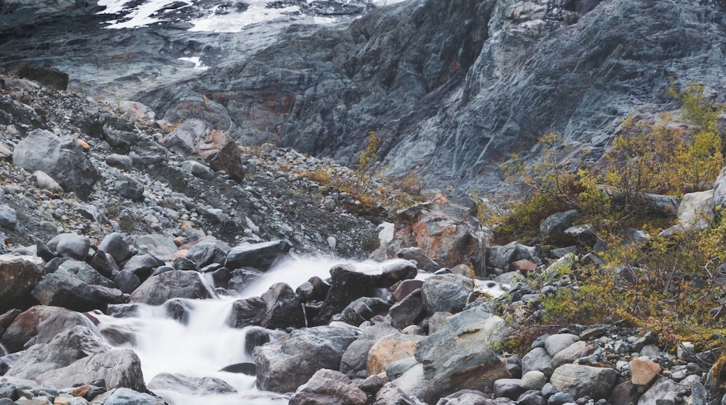 Vestbreen, glacier in Lyngen, Norway