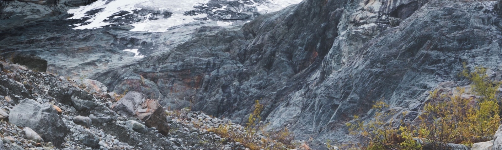 Vestbreen, glacier in Lyngen, Norway