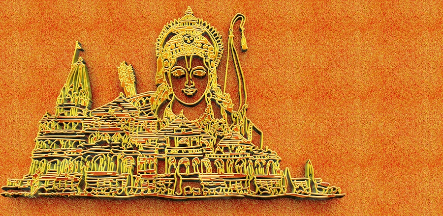 Lord Rama is considered a divine figure in Hinduism, worshipped as the seventh avatar of Lord Vishnu