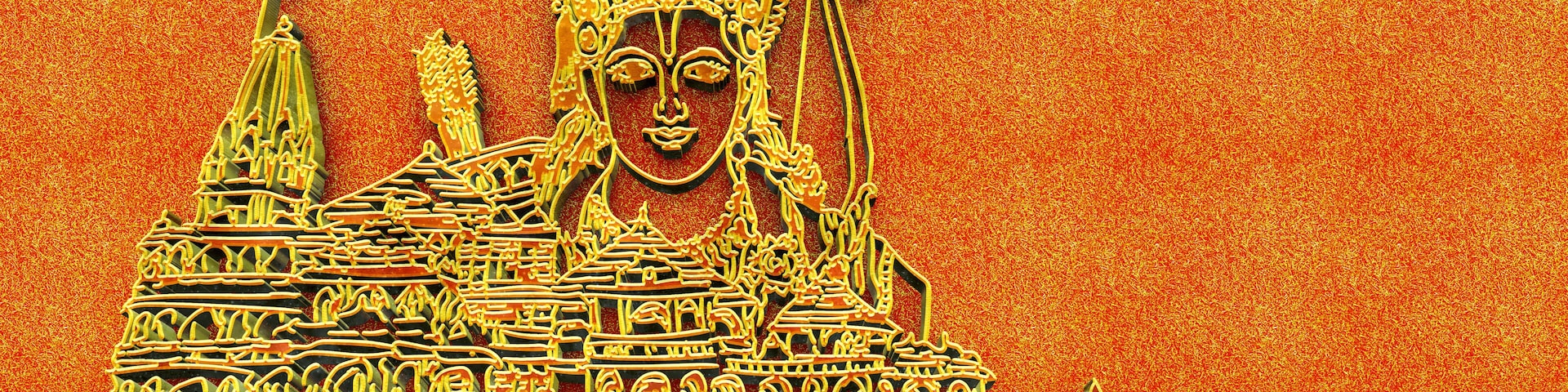 Lord Rama is considered a divine figure in Hinduism, worshipped as the seventh avatar of Lord Vishnu