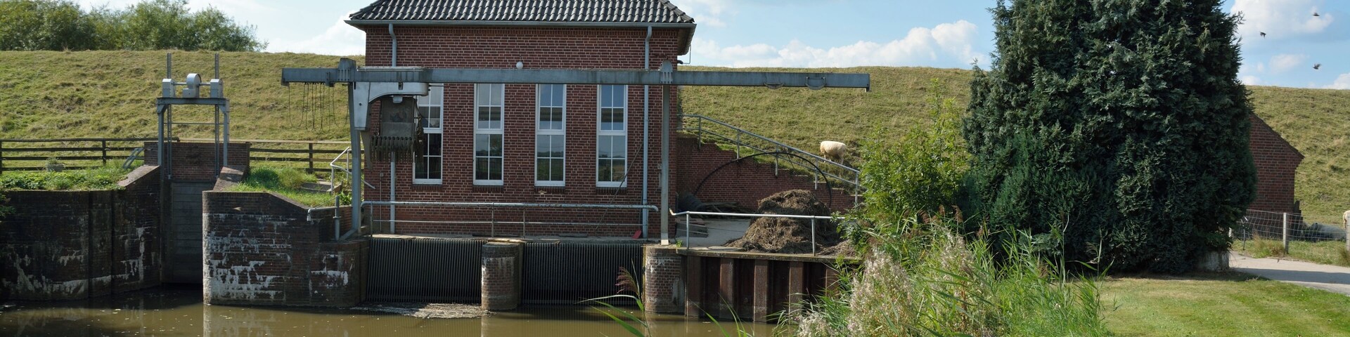 Klosterwettern. Schöpfwerk an der Stör