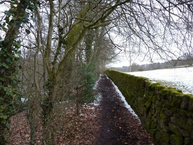 Footpath from Tansley to Matlock