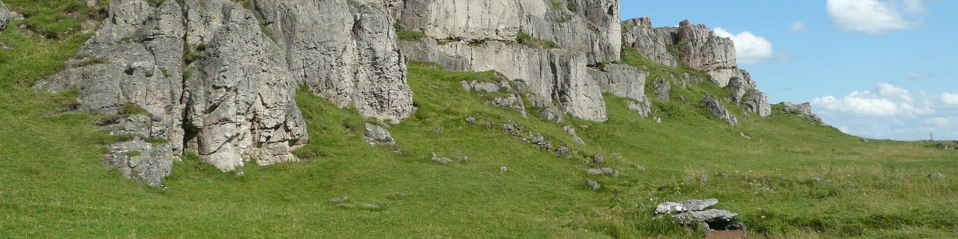 Just off the High Peak Trail, the Harboro' Rocks provide a grand viewpoint across Carsington Water and southern Derbyshire